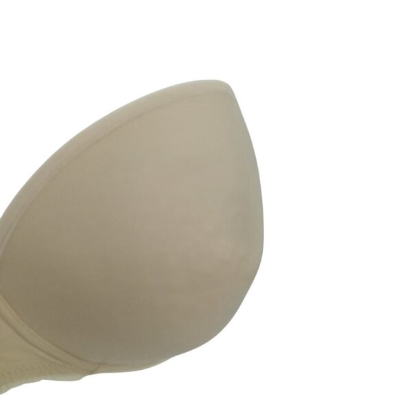 Chantelle Strapless Underwire Beige Bra Size 32DD Multiway No Straps Molded Cup - Picture 3 of 10